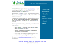 Tablet Screenshot of centralquestion.com